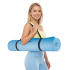 Võimlemismatt jooga-, pilatese- ja fitnessitreeninguteks REBEL ACTIVE RBA-3159, sinine, 200x90 cm, 1 cm