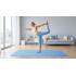 Võimlemismatt jooga-, pilatese- ja fitnessitreeninguteks REBEL ACTIVE RBA-3159, sinine, 200x90 cm, 1 cm