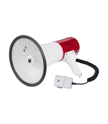 Kaasaskantav sarvtüüpi megafon sireeniga – Megafon DH-09, 25 W