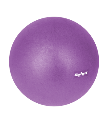 Mini-võimlemispall pilatese ja taastusravi jaoks, lilla, REBEL ACTIVE, 25 cm
