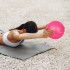 Pilates'e mini-võimlemis- ja rehabilitatsioonipall, roosa, Rebel Active, 25 cm