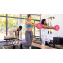 Pilates'e mini-võimlemis- ja rehabilitatsioonipall, roosa, Rebel Active, 25 cm