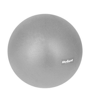 Mini-võimlemispall pilatese ja rehabilitatsiooni jaoks, hall, REBEL ACTIVE 25 cm