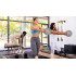 Mini-võimlemispall pilatese ja rehabilitatsiooni jaoks, hall, REBEL ACTIVE 25 cm