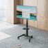 Mobiilne telerikinnitus riiuliga – Cabletech, 32–55″