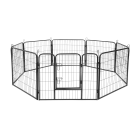 Modulaarne koerapuur, terasest aedik, REBEL ANIMALS S, 8 paneeli, 80 × 60 cm