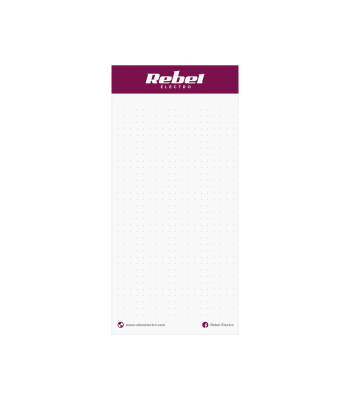 Rebel Electro märkmik 99 x 210 mm (DL)