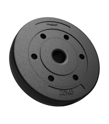 Bituumenist raskusketas olümpiatangidele REBEL ACTIVE, 20 kg, ava 51 mm