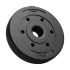 Bituumenist olümpiaraskusketaste komplekt REBEL ACTIVE, 2 x 7,5 kg, ava 51 mm