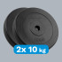 Bituumenketaste komplekt REBEL ACTIVE, klassikaline ketas, 2x10kg, ava 31mm