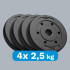 Bituumraskuste komplekt Rebel Active – 4 × 2,5 kg, ava 31 mm