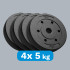 Bituumenist raskuste komplekt Rebel Active, 4 x 5 kg, ava 31 mm