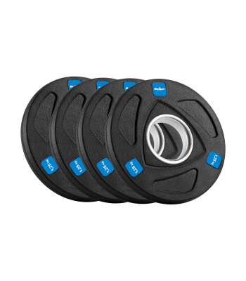 Malmist kummikat​​tega olümpiakettad Rebel Active, 4 × 1,25 kg, 51 mm, RBA-2107