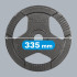 Malmist olümpiakettad Rebel Active, 2 x 10 kg, ava 51 mm
