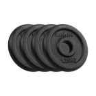 Malmist kaaluketaste komplekt Rebel Active – RBA-2126, 4 x 1,25 kg, ava 31 mm
