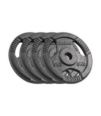 Malmist raskuste komplekt käepidemetega, Rebel Active – RBA-2134, 4x5kg, ava 31mm