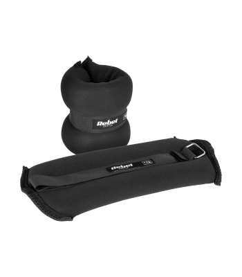 Hüppeliigese- ja randmeraskused REBEL ACTIVE, 2x1kg
