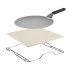 Pitsaahi, kaks kütteelementi, aken, LED, erinevad küpsetusprogrammid, SUPREME ELITE, 2200 W, 450 °C, 33 cm