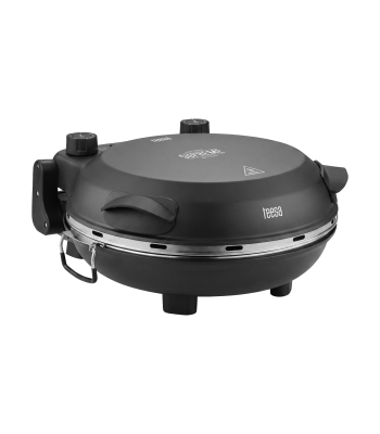 Pitsaahi, kahe küttekehaga, must, 1200 W, 420 °C – TEESA SUPREME FUN