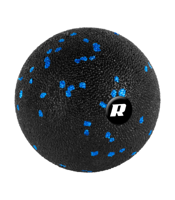 Massaažipall Rebel Active, must-sinine, EPP, 8 cm