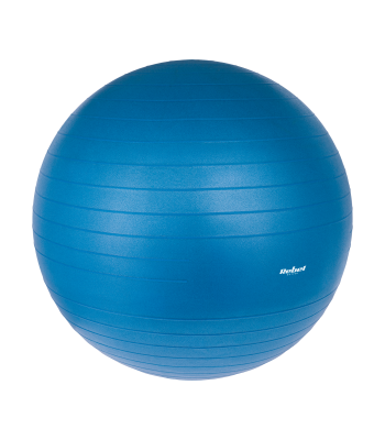 Taastusravi võimlemispall käsipumbaga, sinine REBEL ACTIVE 75 cm