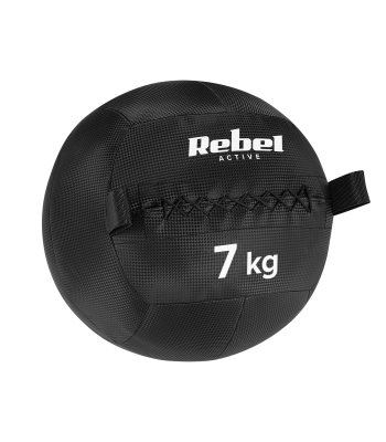 Meditsiinipall fitnessi- ja taastusraviharjutusteks REBEL ACTIVE 7 kg
