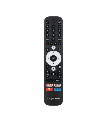 Teleripult Google TV numbrinuppudega – Kruger&Matz