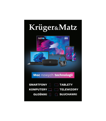 Plakat Kruger&Matz – Uute tehnoloogiate võimsus
