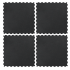 Kummist jõusaalimatt Rebel Active RBA-3154, 100 x 100 cm, 20 mm