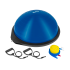 Tasakaalupoolpall tasakaalutreener Rebel Active koos pumba ja ekspanderitega RBA-3104-46 46 cm