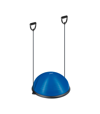 Tasakaalutreener, tasakaalupoolpall + pump, REBEL ACTIVE, 58 cm