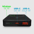 Kruger&Matz MagSafe'i juhtmevaba akupank, must, KM0912, 10000 mAh