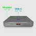 MagSafe magnetiline akupank Kruger&Matz, hall, KM0911, 5000 mAh