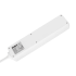 Rebel saksa tüüpi pikendusjuhe, 5 pistikupesa, ilma lülitita, valge, 2m (3x1,5mm)