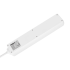 Pikendusjuhe 5 Saksa tüüpi pistikupesa ja lülitiga, Rebel, valge, 3 m (3x1,5 mm)