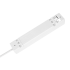 Pikendusjuhe Rebel, 5 pistikupesa, prantsuse tüüpi, ilma lülitita, valge, 5 m (3x1,5 mm)
