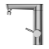 Läbivooluboileriga valamusegisti Teesa, metallist – 285 x 60 x 105 mm