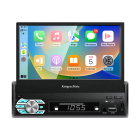 Väljatõmmatava ekraani, CarPlay ja Android Autoga autoraadio, 1 DIN, 7″, Kruger&Matz KM2018