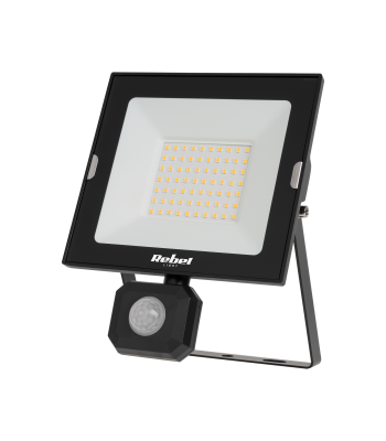 LED-prožektor Rebel liikumis- ja hämarusanduriga, 6500 K, 50 W, 150 x 140 x 33 mm