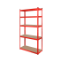 Metallist laoriiul Rebel, punane, 180x90x40