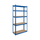 Metallist laoriiul Rebel, sinine 180x90x40 cm