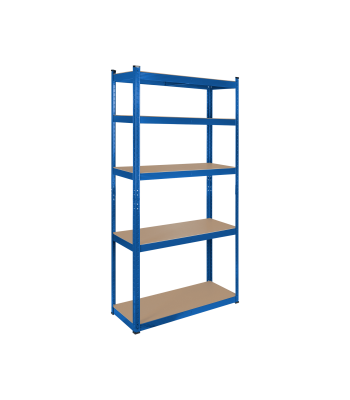 Metallist laoriiul Rebel, sinine 180x90x40 cm