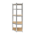 Nurgeline metallist laoriiul Rebel RB-1254, hõbedane, 180 x 40 x 70 cm