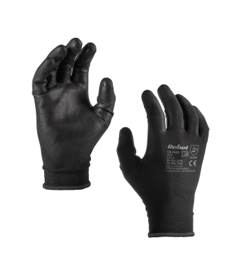 Rebel Tools polüuretaanist töökindad, 5 paari, CS-P002, suurus 10 XL