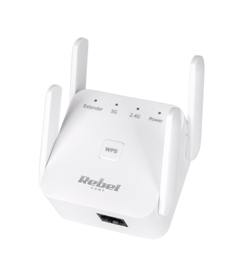 Rebel juhtmevaba võrgu repiiter – 2,4 + 5 GHz