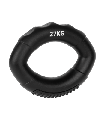 Silikoonist käepigisti käte rehabilitatsiooniks, must, REBEL ACTIVE, 0–27 kg