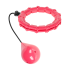 Smart Hula Hop kaaluga massaažihularõngas nupukestega Rebel Active, roosa, 50 cm