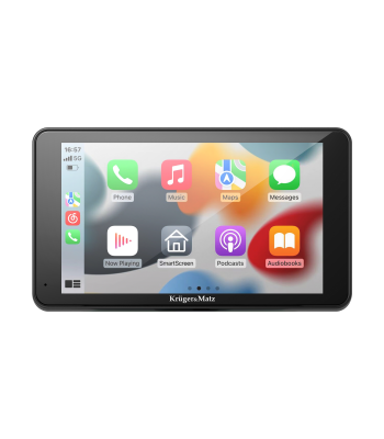 Multimeediakeskus Android Auto, Apple CarPlay ja tagurduskaameraga Kruger&Matz KM 2020 7″