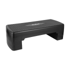 Aeroobika- ja fitness-step, must, REBEL ACTIVE, 3 astet, 68cm