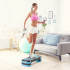 Aeroobika- ja fitness-stepper, 3 astet, hallikassinine, Rebel Active, 78 cm